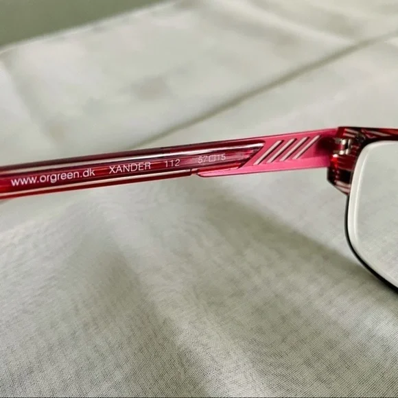 Ørgreen Denmark XANDER 112 Eyeglass Frames Shiny Gun-Mat Black